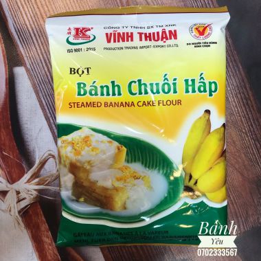 Bột bánh chuối Hấp Vĩnh Thuận 340g | NL41