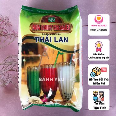 Bột kem béo Thái Lan 1kg - hiệu 3 ly trà sữa | PC03