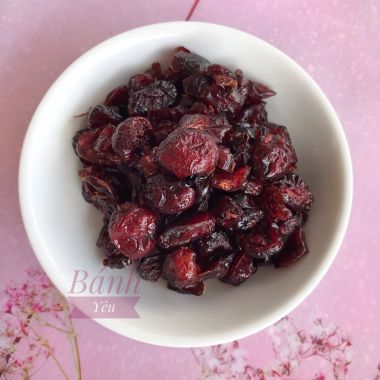 Nam việt quất khô/Dried Cranberries 100g | PL149