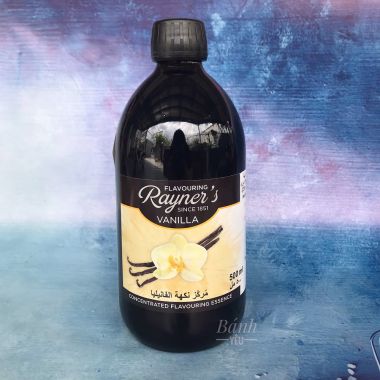 Tinh chất Rayners hương Vanilla - Vani dạng lỏng 500ml 